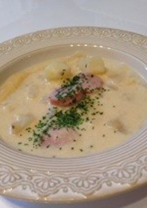 クリーミー♪豆乳ポテトスープ-レシピのメイン写真