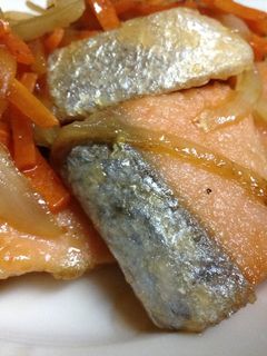 鮭と野菜のさっぱり炒め-レシピのメイン写真