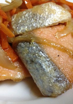 鮭と野菜のさっぱり炒め-レシピのメイン写真