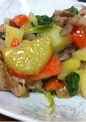 豚のピリ辛クリーム煮-レシピのメイン写真