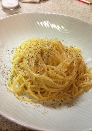 簡単本格イタリアン カッチョ・エ・ペペ-レシピのメイン写真