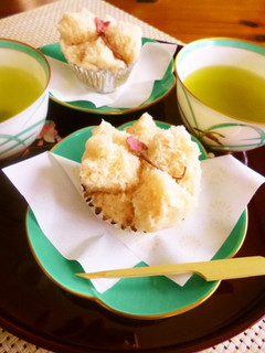 桜蒸しパン-レシピのメイン写真