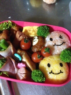 キャラ弁 ☆スマイル弁当-レシピのメイン写真