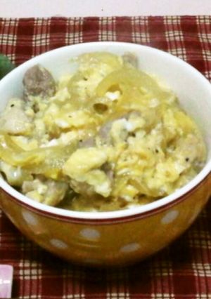 狭いキッチンでおいしい親子丼♡-レシピのメイン写真