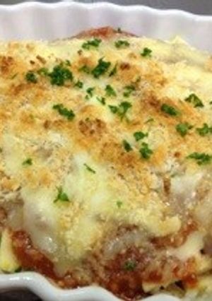 たけのこのミートソースグラタン-レシピのメイン写真