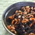 強火で時短調理!大豆とひじきの煮物