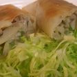 旬の竹の子で焼き春巻き
