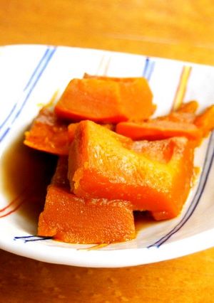 かぼちゃの煮付け-レシピのメイン写真
