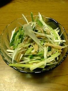 簡単メンマのしゃきしゃき和え。-レシピのメイン写真