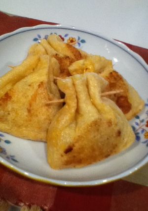 簡単!たまご納豆チーズ入り☆油揚げ-レシピのメイン写真