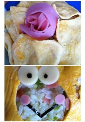 キャラ飯‼けろっぴー塩オムライス-レシピのメイン写真
