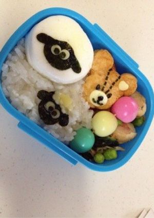キャラ弁‼ひつじのショーン-レシピのメイン写真