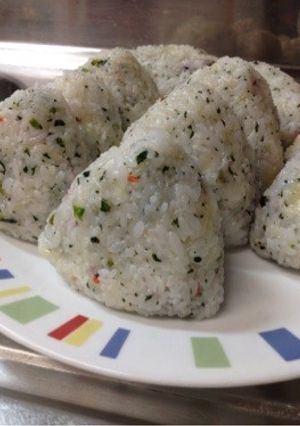 ふりかけチーズおにぎり-レシピのメイン写真