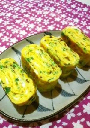 Ψニラと塩昆布の卵焼きΨ-レシピのメイン写真