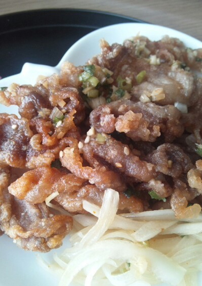 さくさく豚肉の唐揚げ*ネギソース-レシピのメイン写真