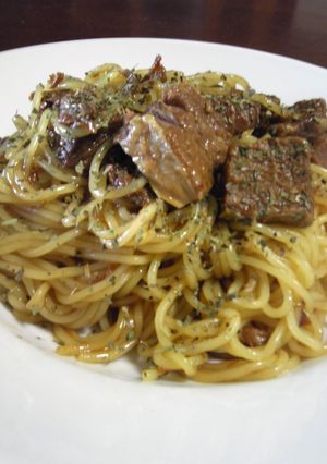 超簡単に牛肉のバルサミコ焼きそば-レシピのメイン写真