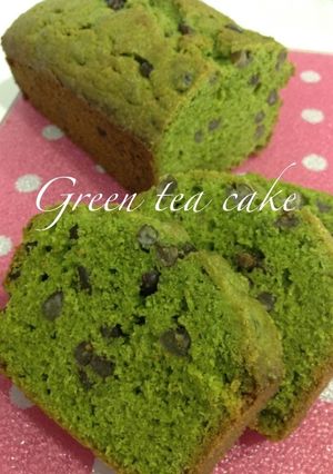 低GI☆抹茶と甘納豆のパウンドケーキ-レシピのメイン写真