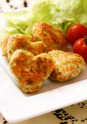 お子様に☆野菜たっぷりチキンナゲット風-レシピのメイン写真