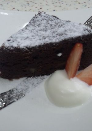 ＩＨで簡単チョコブラウニー-レシピのメイン写真