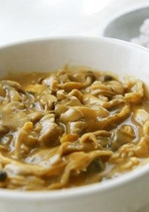 たっぷりキノコのクリームカレー-レシピのメイン写真