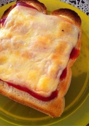 簡単★ケチャマヨチーズトースト-レシピのメイン写真