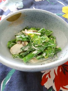 菜花とエリンギのマヨ醤油和え-レシピのメイン写真