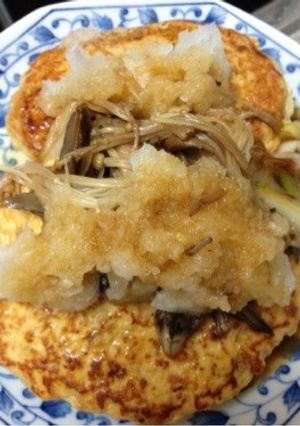 鶏つくね風豆腐ハンバーグ-レシピのメイン写真