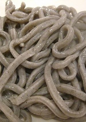 手打ち黒ゴマうどん-レシピのメイン写真