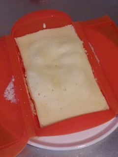 レンジで簡単☆ルクエ蒸しパン-レシピのメイン写真