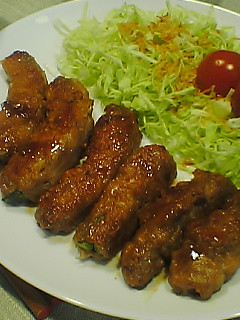 豚肉野菜巻き照り焼き風♪-レシピのメイン写真