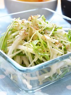 ◆大根と水菜の爽やかマヨポンサラダ-レシピのメイン写真
