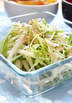 ◆大根と水菜の爽やかマヨポンサラダ-レシピのメイン写真