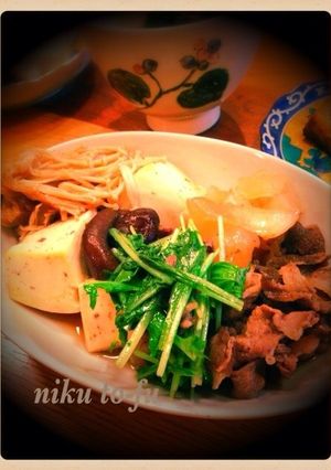 ●簡単！フライパンで肉豆腐●-レシピのメイン写真