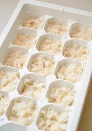 ◆離乳食初期 白身魚の冷凍・保存法-レシピのメイン写真