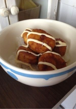 チキンナゲット丼-レシピのメイン写真