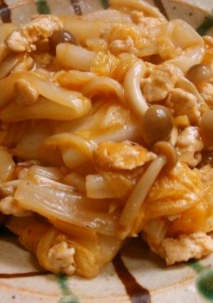 白菜の鶏マーボー-レシピのメイン写真