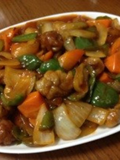 野菜たっぷりヘルシー酢豚♡-レシピのメイン写真