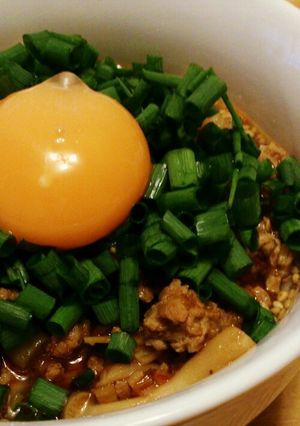 簡単おいしいマーボーうどん-レシピのメイン写真