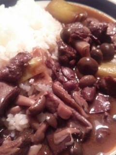 鶏肉の赤ワイン煮込み-レシピのメイン写真