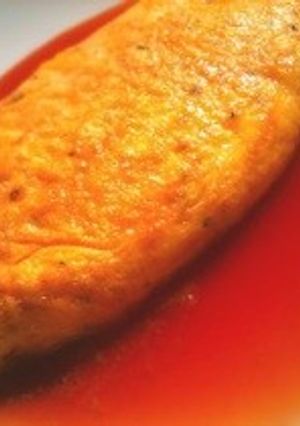 【簡単】チーズのオムレツとトマトポン酢-レシピのメイン写真