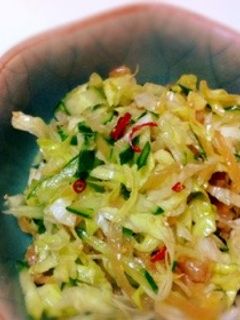 あと一品!くらげと胡瓜の中華風和え物-レシピのメイン写真