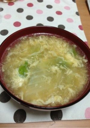 ＊白菜と卵のシャンタンスープ＊-レシピのメイン写真