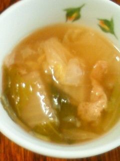圧力鍋で白菜と油揚げの煮物-レシピのメイン写真