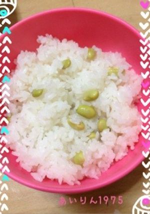 枝豆ごはん-レシピのメイン写真