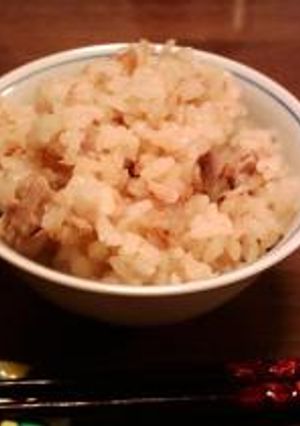 なめたけ炊き込みご飯-レシピのメイン写真