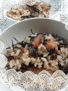 ひじき入り☆洋風炊き込みご飯-レシピのメイン写真