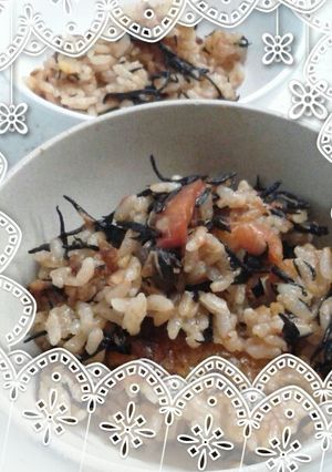 ひじき入り☆洋風炊き込みご飯-レシピのメイン写真