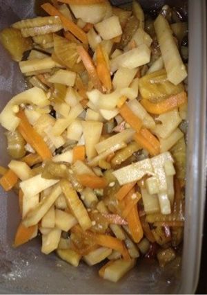 電子レンジで福神漬け-レシピのメイン写真