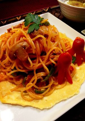 懐かしのナポリタン-レシピのメイン写真