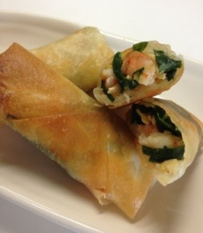 簡単！海老入りニラ玉春巻き by ちょいちゃん。 【クックパッド】 簡単